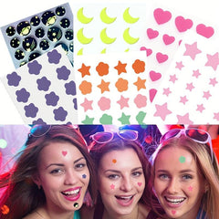 18 Pcs Pink Star Shape Pimple Patches Hydrocolloid Acne Patch For Covering Zits