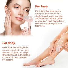 Natural Beauty Roller Facial Tools for Face & Body Massage