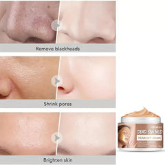Dead Sea Mud Tear Off Mask Blackhead Remover Cream