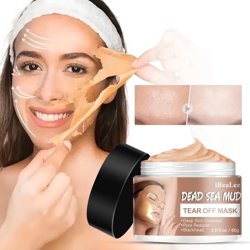 Dead Sea Mud Tear Off Mask Blackhead Remover Cream
