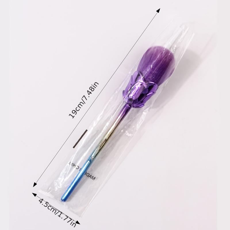 Rose Flower Makeup Brush for Daily Makeup