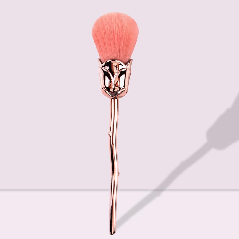 Rose Flower Makeup Brush for Daily Makeup