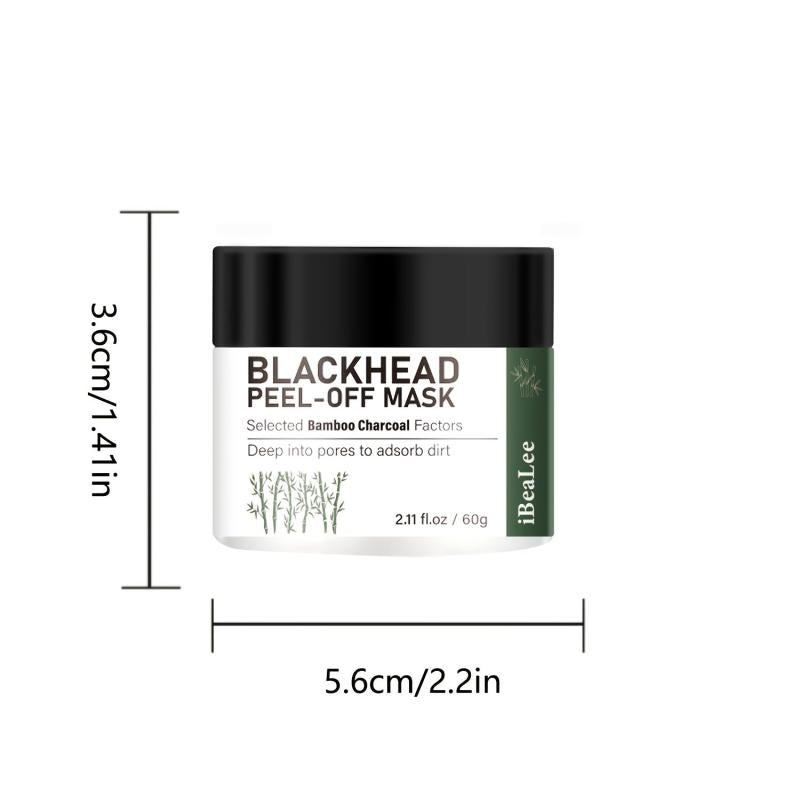 Bamboo Charcoal Tearing Facial Mask Cleanse Fade Blackheads