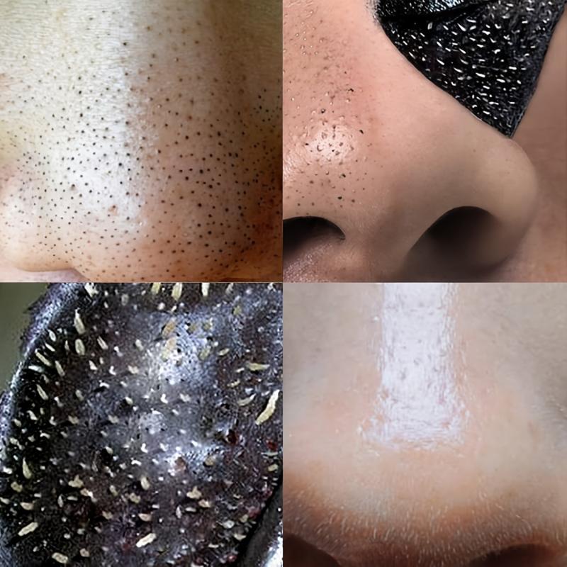 Bamboo Charcoal Tearing Facial Mask Cleanse Fade Blackheads