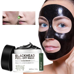 Bamboo Charcoal Tearing Facial Mask Cleanse Fade Blackheads