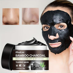 Bamboo Charcoal Blackhead Care Mask Absorbs Blackheads Acne Horniness