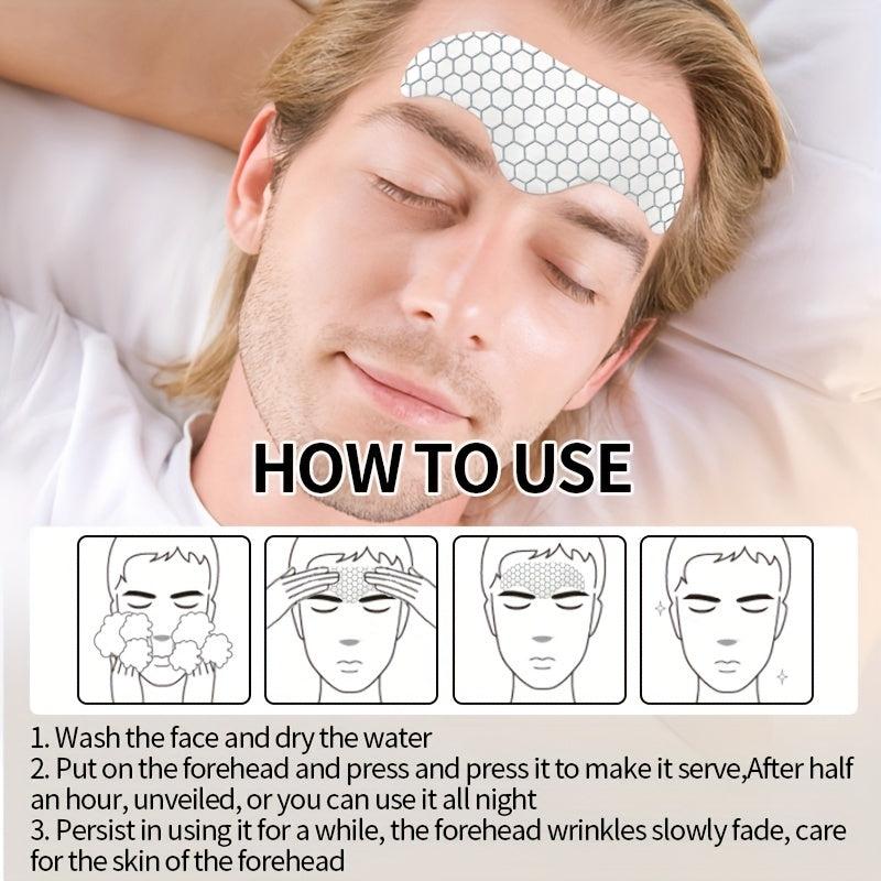 Forehead Lifting Patch - Reduces Wrinkles, Fine Lines, and Moisturizes