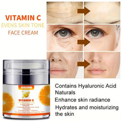 Vitamin C Moisturizing Cream Shrink Pores Long Lasting Firming