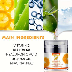 Vitamin C Moisturizing Cream Shrink Pores Long Lasting Firming