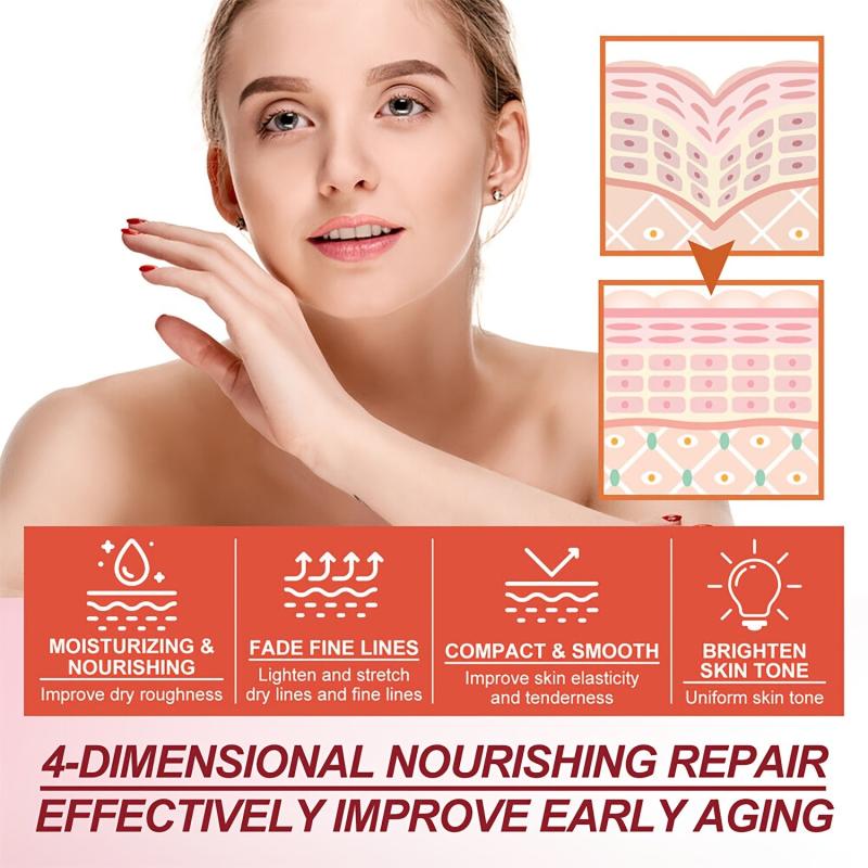 Moisturizing Night Cream for Tightening Skin & Improving Elasticity