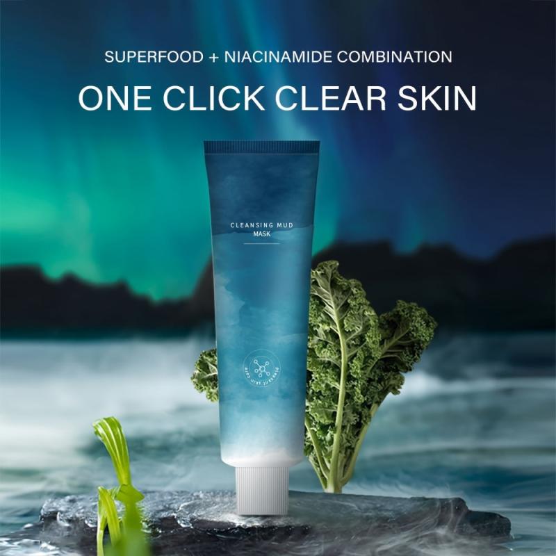 Pure Skin Smear Mask 100g Deep Clean Shrink Pores Remove Blackheads Acne