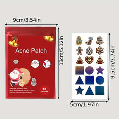 Christmas Acne Absorbing Cover Patch - 70 char limit