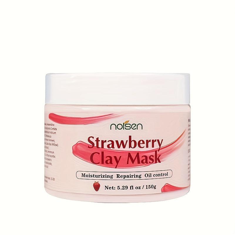 Strawberry Clay Mask For Acne & Dark Spots