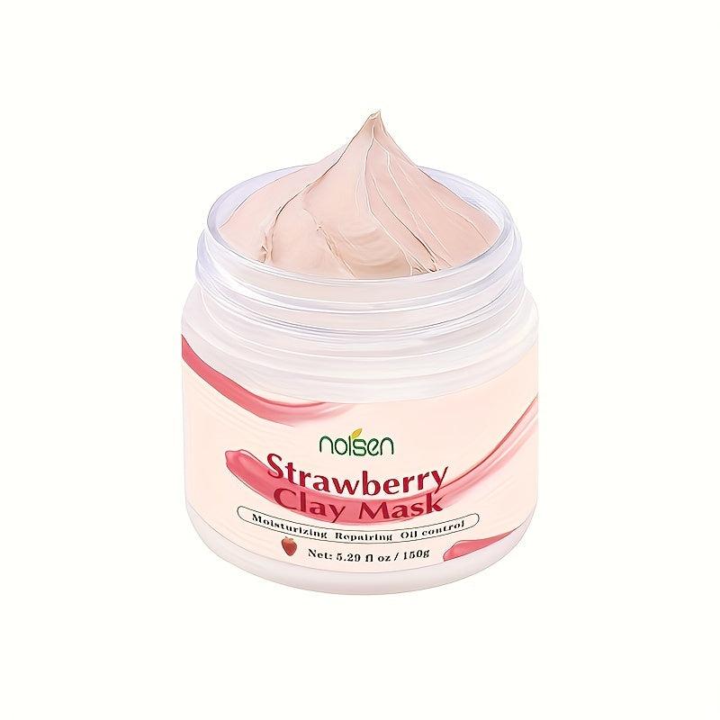 Strawberry Clay Mask For Acne & Dark Spots