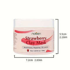 Strawberry Clay Mask For Acne & Dark Spots