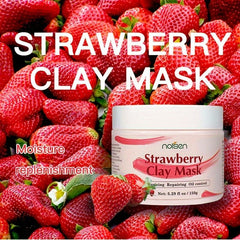 Strawberry Clay Mask For Acne & Dark Spots