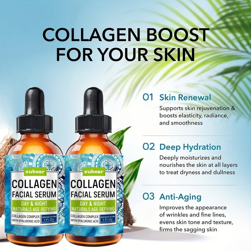 Collagen Serum For Face Moisturizer With Hyaluronic Acid