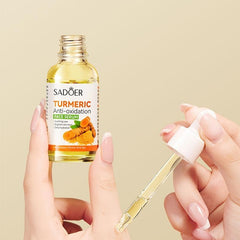 30ml Turmeric Essence Facial Serum Firming Wrinkle Fading Moisturizing Serum