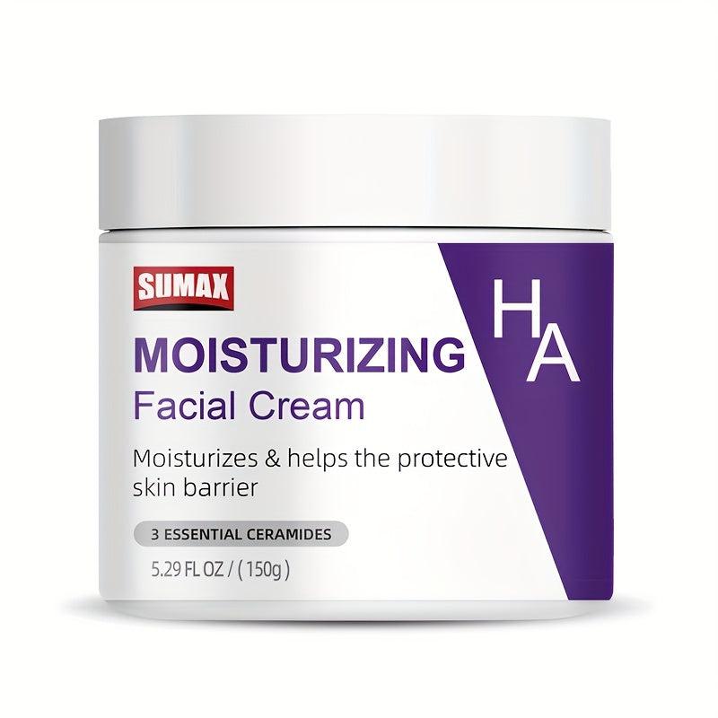 150g Hydrating Body & Face Moisturizer with Hyaluronic Acid & Ceramides