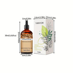 2pcs 30ml Frankincense Essential Oil for Aromatherapy Diffusers