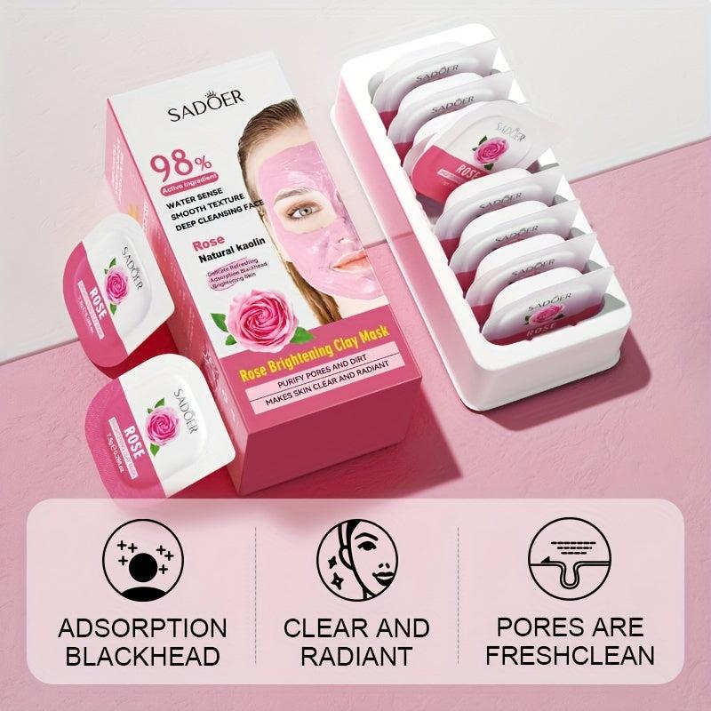 Rose Beauty Mud Mask Hydrating Nourishing Moisturizing