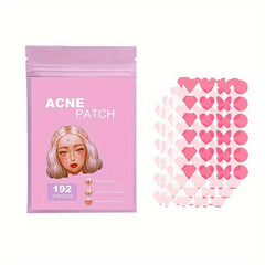 Acne Patch Pimple Patch Pink Heart Shaped Hydrocolloid Acne Patches