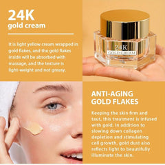 Squalane Shea Butter Rosehip 24k Cream 30g