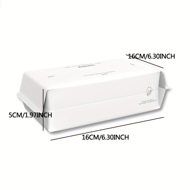 3 Pack 80 Draw Disposable Face Towel Skin Rejuvenation Wet/Dry Dual Use