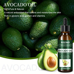 100ml Avocado Oil 100% Organic Pure Natural for Face Body Nails Hair Eyelashes