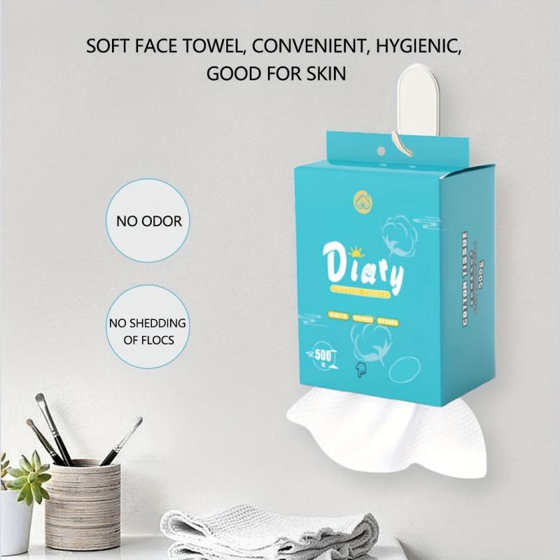 500g 60pcs Family Size Face Towel Sponge Soft Thickened