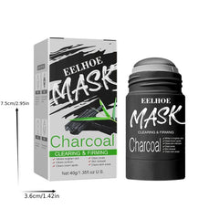 Green Tea Facial Mask Deep Clean Moisturize Face Mud Stick Smooth Skin