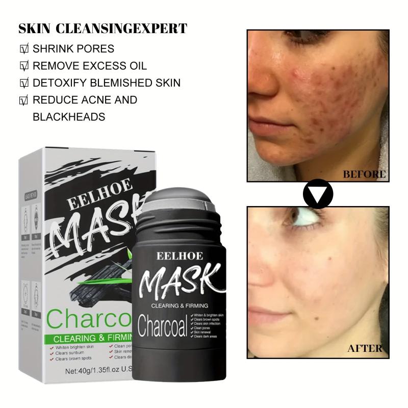 Green Tea Facial Mask Deep Clean Moisturize Face Mud Stick Smooth Skin