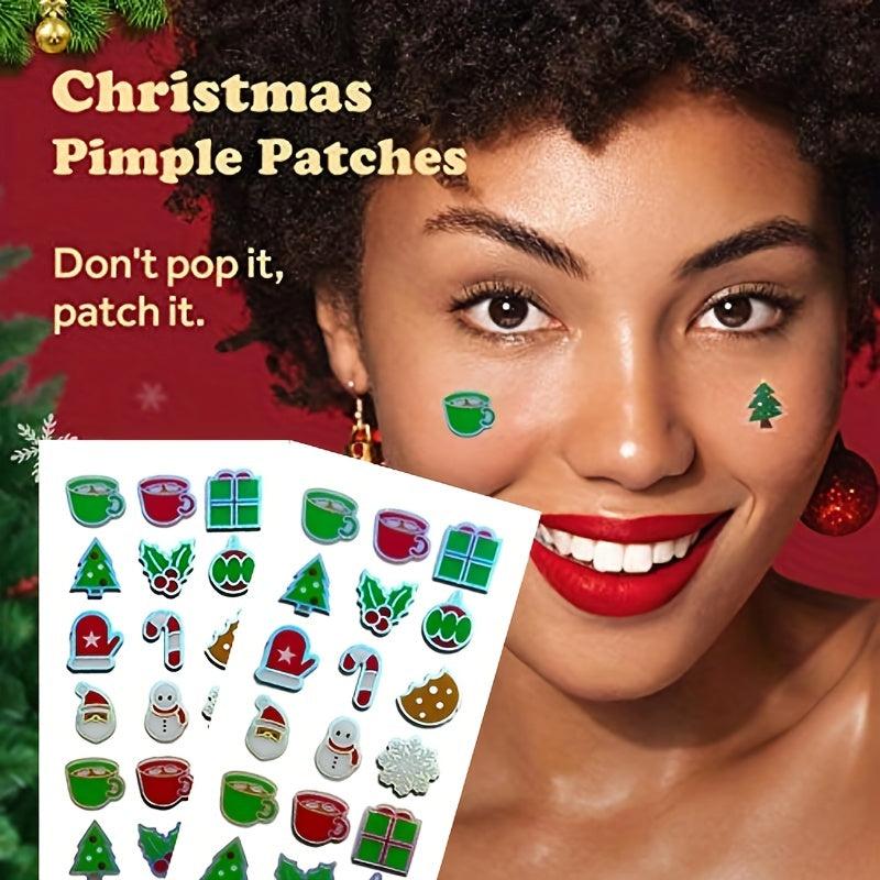 Christmas Acne Absorbing Cover Patch - Tea Tree Centel