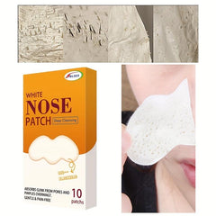 Nose Patches 10pcs Blackheads Removal Dead Skin Smoothing Revitalizing Skin