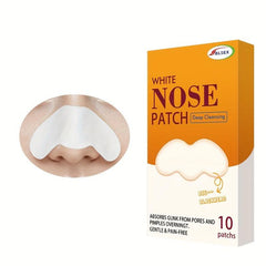 Nose Patches 10pcs Blackheads Removal Dead Skin Smoothing Revitalizing Skin
