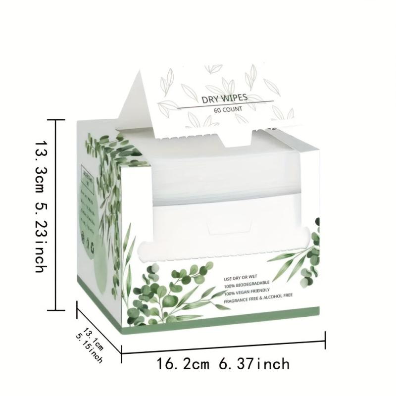 120 Disposable Face Towels for Sensitive Skin Makeup Removal