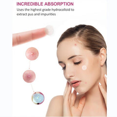 Acne Pimple Patches Transparent Hydrocolloid Skin Care Facial Acne Patches 36pcs
