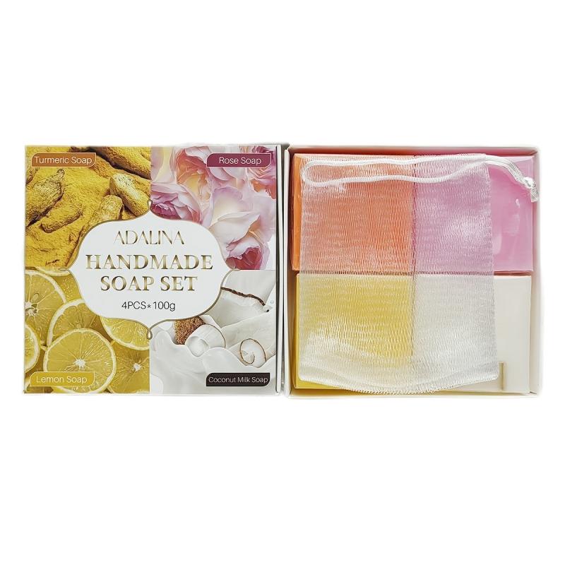 4PCS Facial Cleansing Soap Set Deep Cleansing Skin