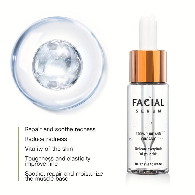 Snail Facial Serum for Nourished, Tightened, Even Skin Tone - 70 Char Limit