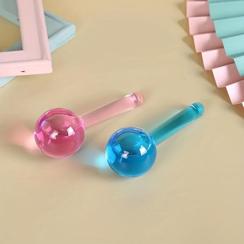 Facial Cold Compress Massage Roller for Skin Tightening and Puffiness Reduction