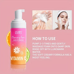 Bubble Facial Wash Cleanser Moisturizing Skin Care
