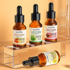 Orange Carrot Aloe Vera Snail Serum Essence Repair Face Skin
