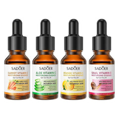 Orange Carrot Aloe Vera Snail Serum Essence Repair Face Skin