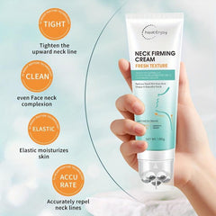Neck Firming Cream with Massage Rollers