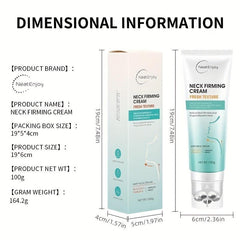 Neck Firming Cream with Massage Rollers
