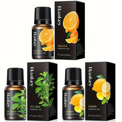 6pcs 10ml Essential Oil Set - Rose Mint Lavender Orange