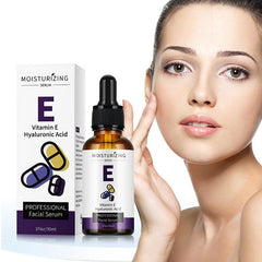 Vitamin E Serum with Hyaluronic Acid for Smooth Skin Tone Hydration 30ml