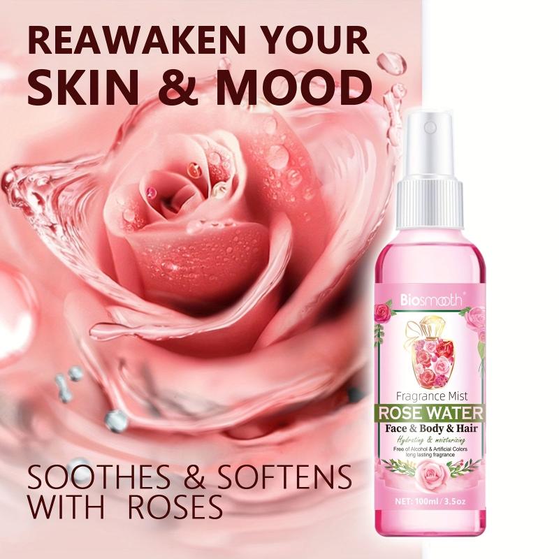Rose Water Face & Hair Spray Makeup Remover Hydrating Rosewater