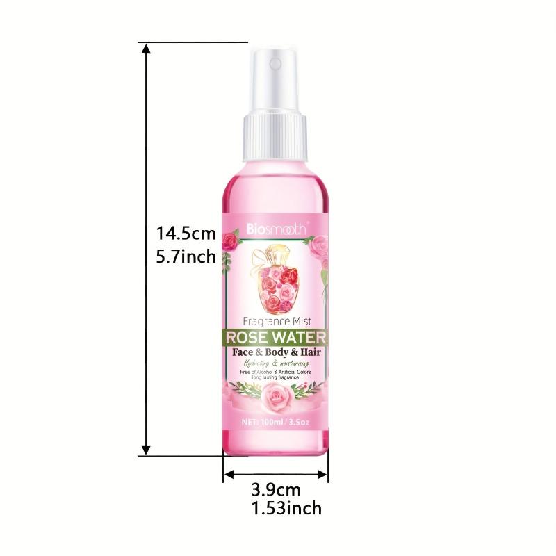 Rose Water Face & Hair Spray Makeup Remover Hydrating Rosewater