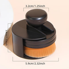 Flat Top Face Blush Brush with Cover